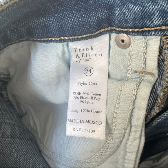 New! Frank & Eileen CORK Everyday Blue, Everyday Denim Button Fly - Picture 5 of 7